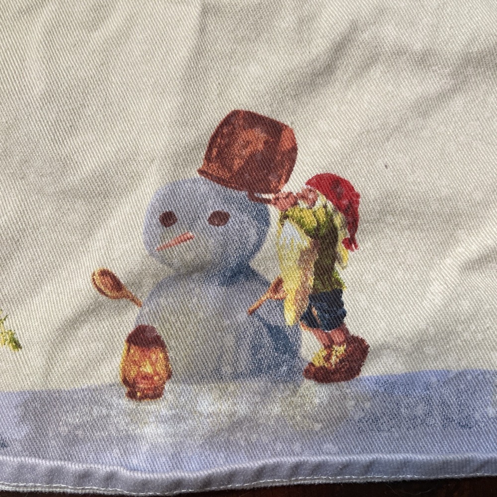Williams Sonoma Kids Childrens Christmas Apron Nordic Elves Baking Cooking Gnome - Picture 6 of 7